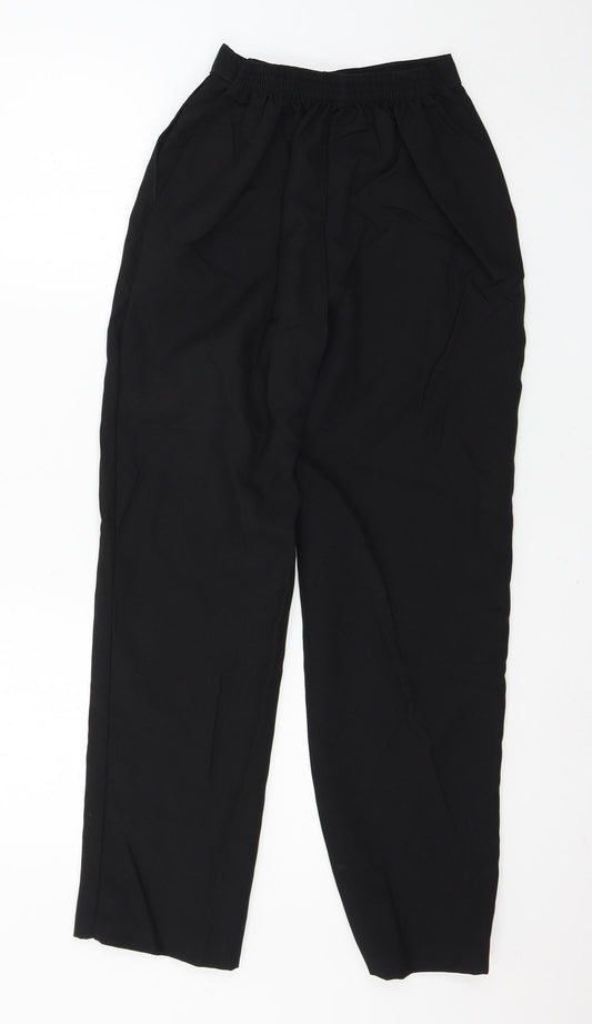 Saira of Manchester Womens Black Trousers Size 27 in L26 in