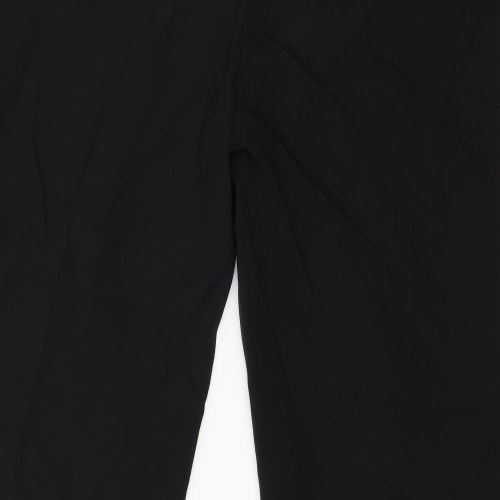 Peacocks Womens Black Trousers Size 16 L30 in