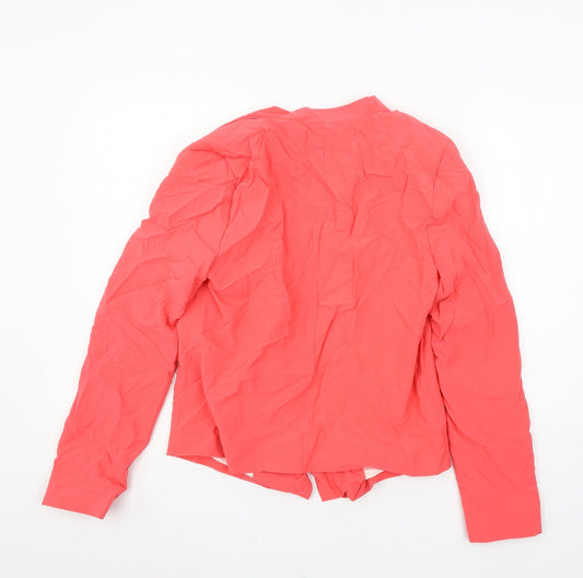 New Look Womens Pink Jacket Size 12