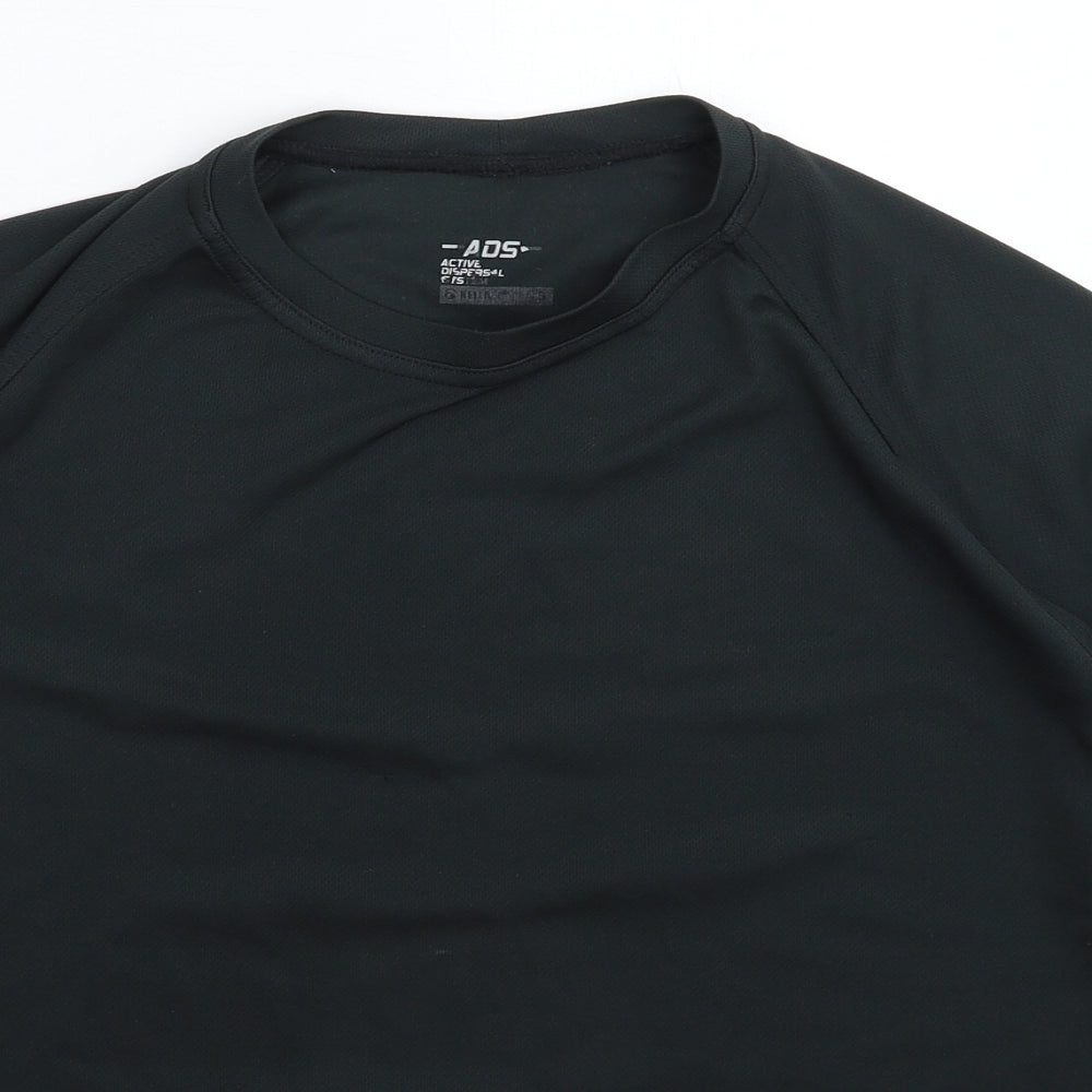 ADS Mens Grey   Jersey T-Shirt Size S