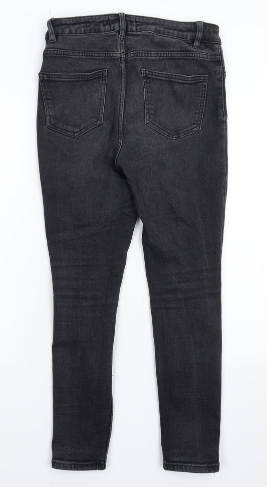 New Look Womens Black Denim Skinny Jeans Size 10 L26 in