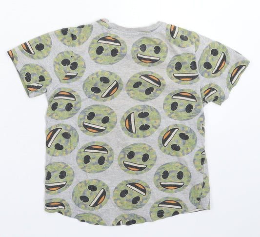Nutmeg Boys Grey Basic T-Shirt Size 5-6 Years