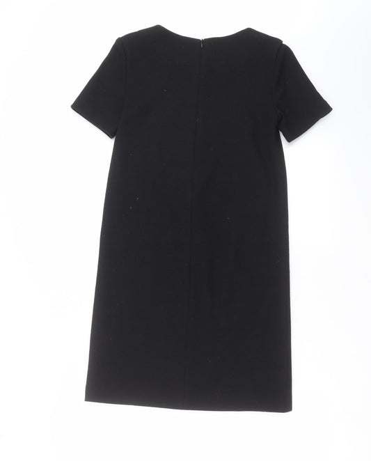 Marc Cain Womens Black Shift Size S
