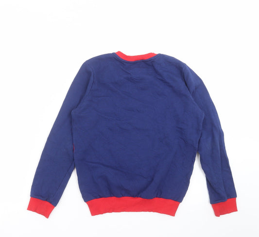 Weekend Boys Blue Pullover Sweatshirt Size 12-13 Years