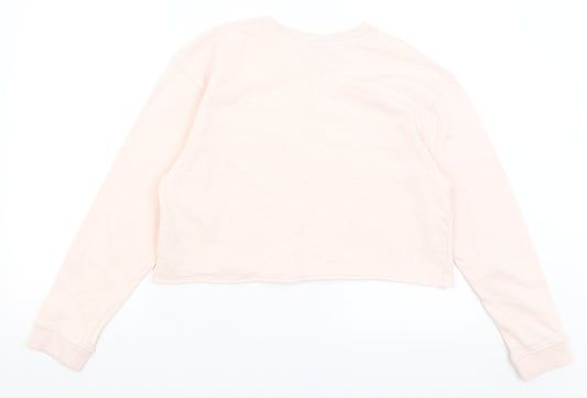 Miss Selfridge Womens Pink Pullover Jumper Size 14