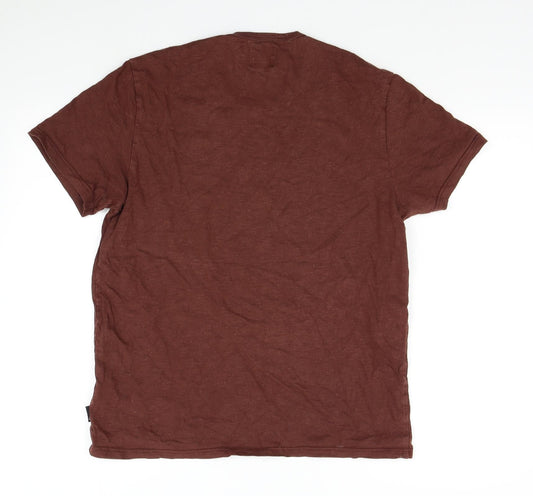 Burton Mens Brown T-Shirt Size M