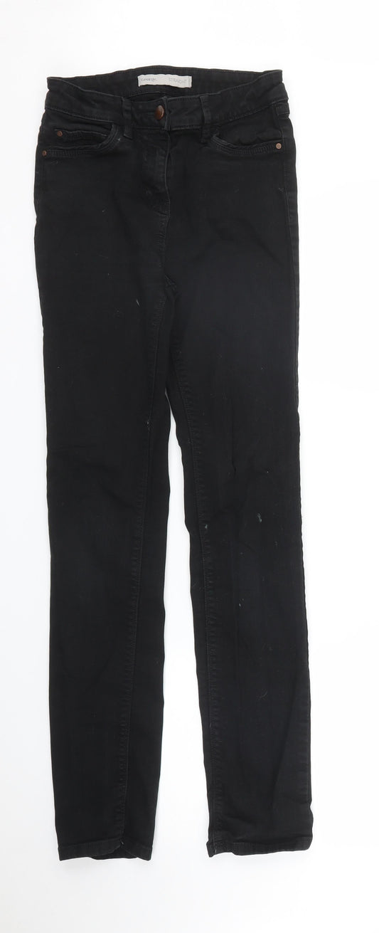 George Womens Black Denim Skinny Jeans Size 10 L29 in