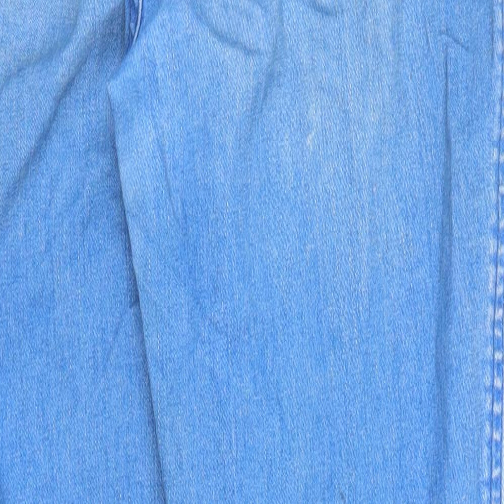Warehouse Womens Blue Denim Skinny Jeans Size 14 L27 in