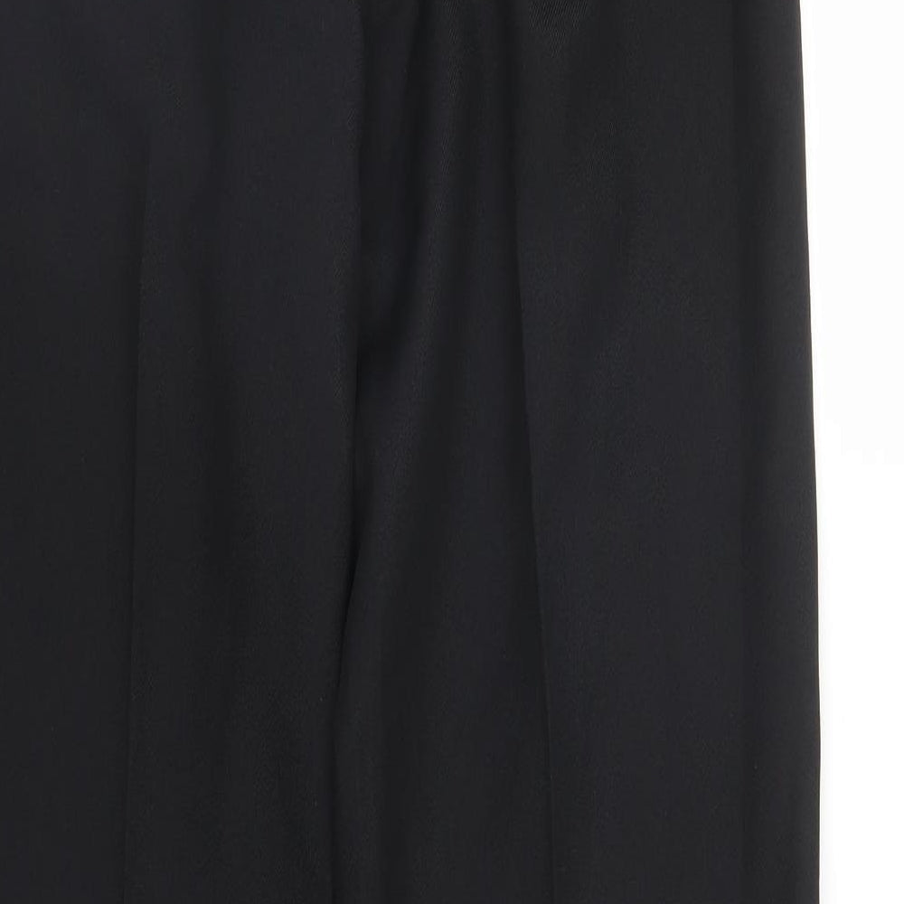 Williams Womens Black Trousers Size 10 L31 in