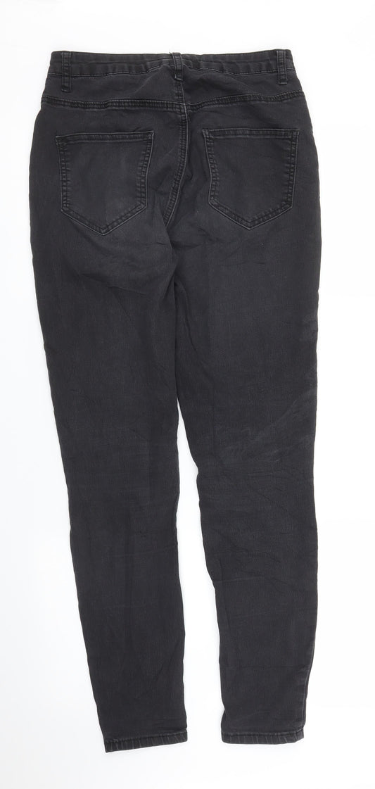 FB Sister Womens Black Denim Skinny Jeans Size 30 in L28 in