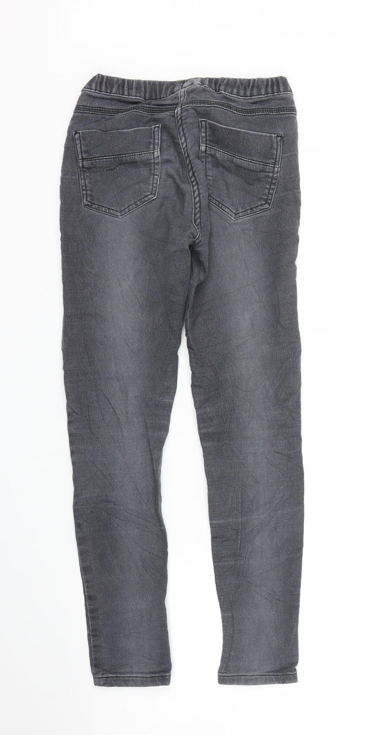 Cool Club Girls Grey Denim Skinny Jeans Size 12 Years