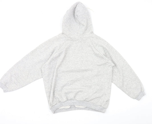 jsw Womens Grey Pullover Hoodie Size M