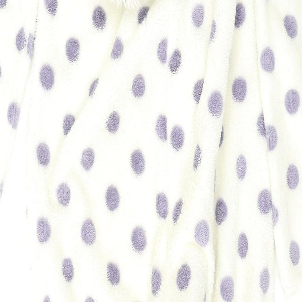 Dorothy Perkins Womens White Polka Dot Top One Piece Size M