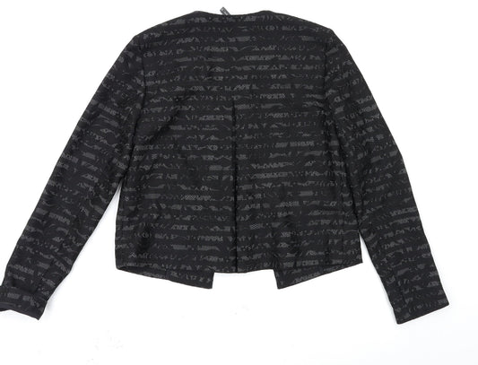 NAF NAF Womens Black Jacket Size 6
