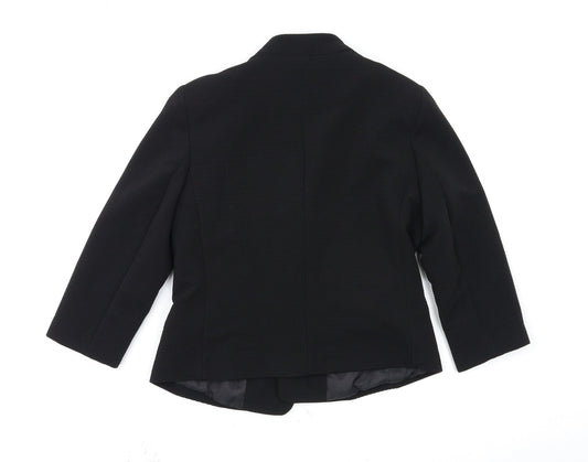 Bonmarché Womens Black Jacket Blazer Size 10