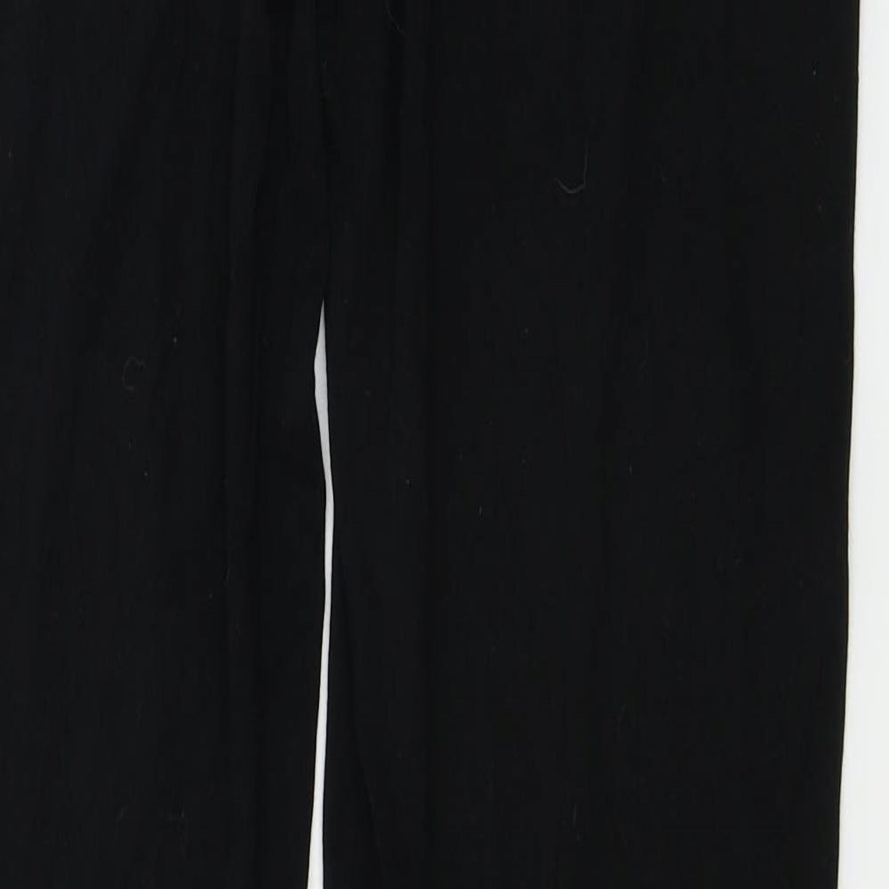 NEXT Womens Black Trousers Size 10 L27 in