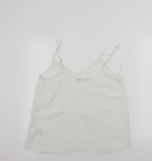 Marks and Spencer Womens White Basic Blouse Size 12