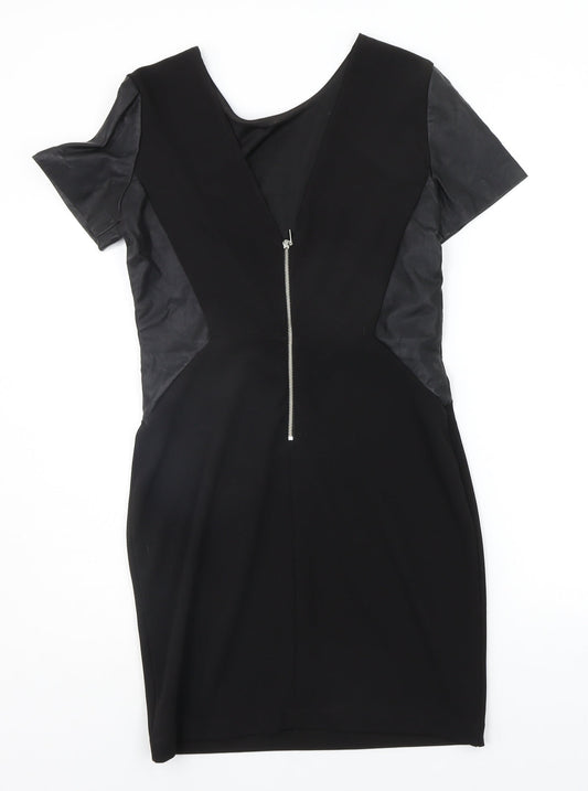 Zara Womens Black A-Line Size M
