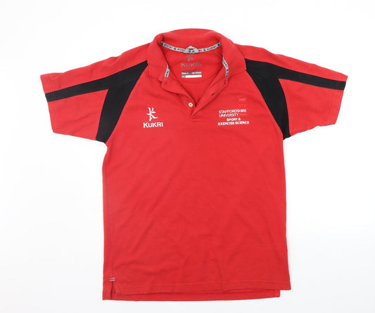 Kukri Mens Red Polo Size S