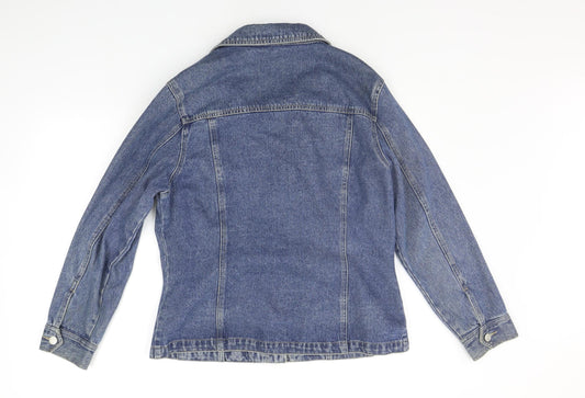 Littlewoods Womens Blue Jacket Coat Size 16