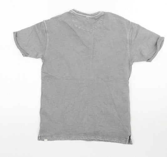 Mark Shale Boys Grey Basic T-Shirt Size 9-10 Years
