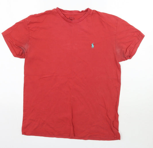 Polo Ralph Lauren Mens Red    T-Shirt Size XS