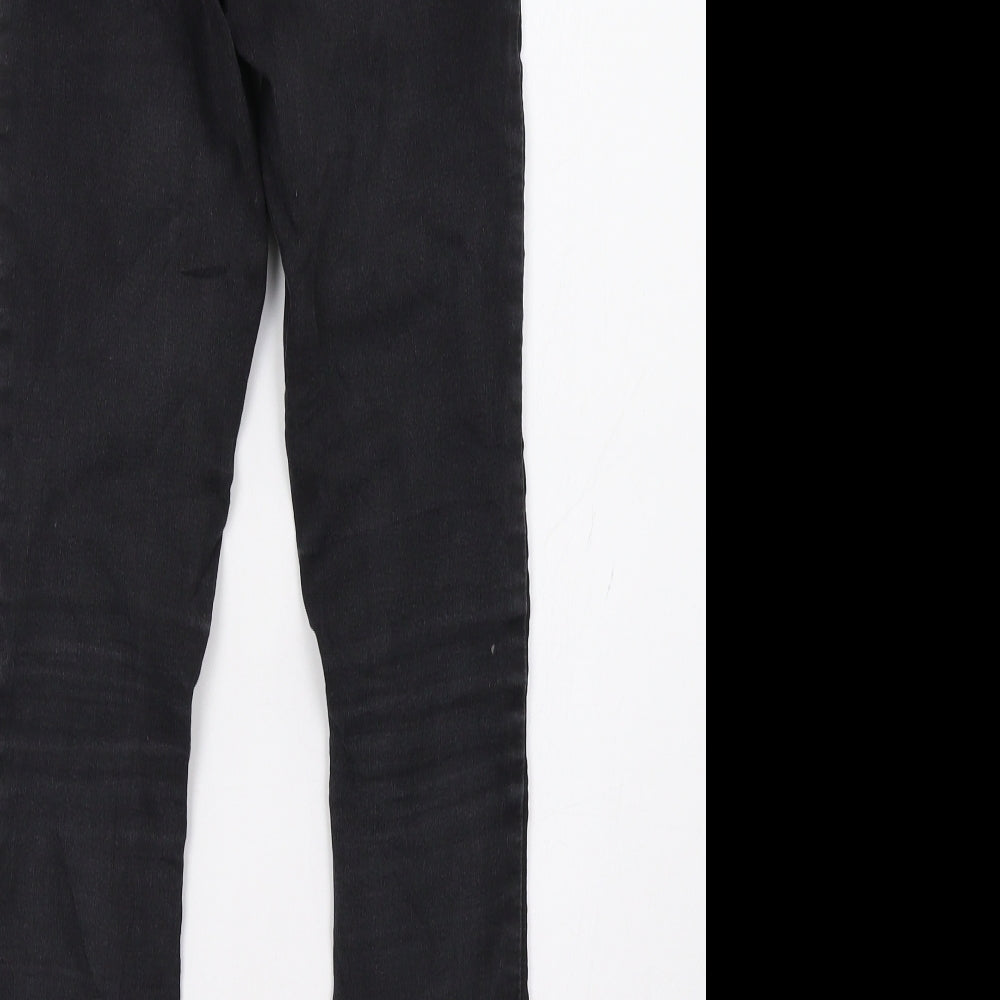 Sinsay Womens Black Denim Skinny Jeans Size 6 L30 in