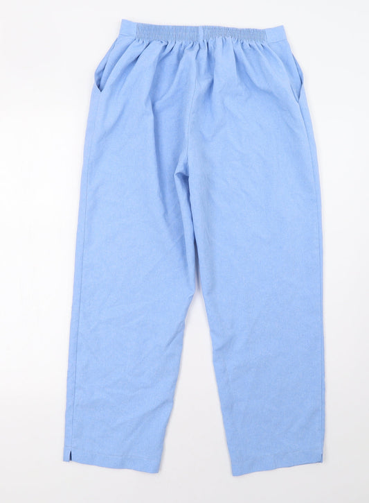 Preworn Womens Blue Trousers Size 30 L27 in