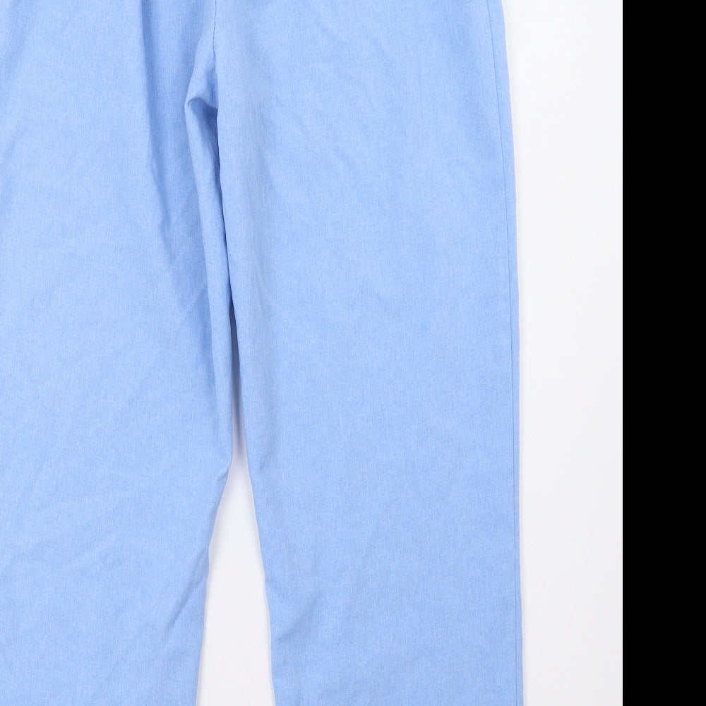 Preworn Womens Blue Trousers Size 30 L27 in