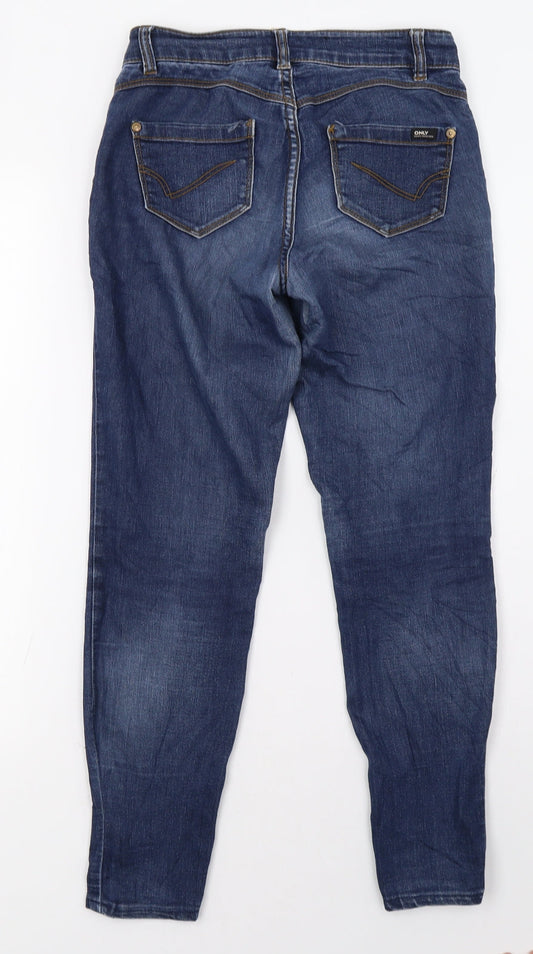 Only Womens Blue Straight Jeans Size 8 L28 in