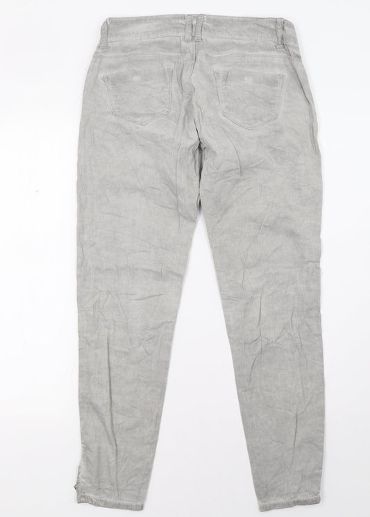 j welly Womens Grey Skinny Jeans Size S L30 in