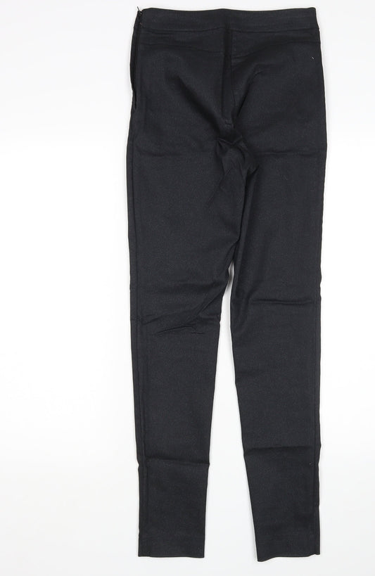 H&M Womens Black Skinny Jeans Size 8 L29 in
