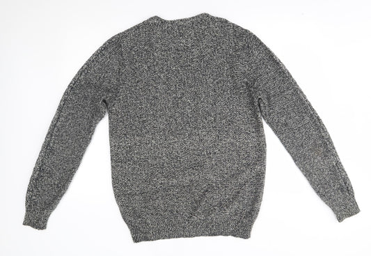Rivington Womens Grey Pullover Jumper Size M