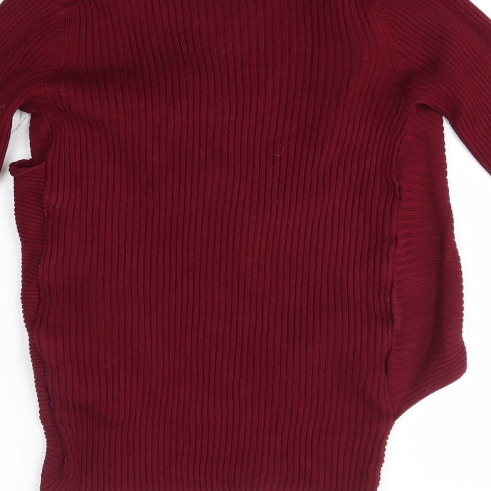 capsule Womens Red Pullover Jumper One Size