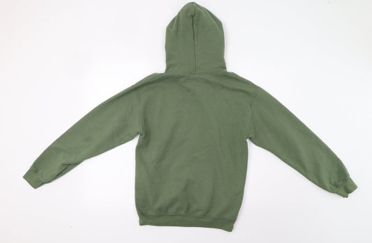 I Bravo 22 Womens Green Pullover Hoodie Size S
