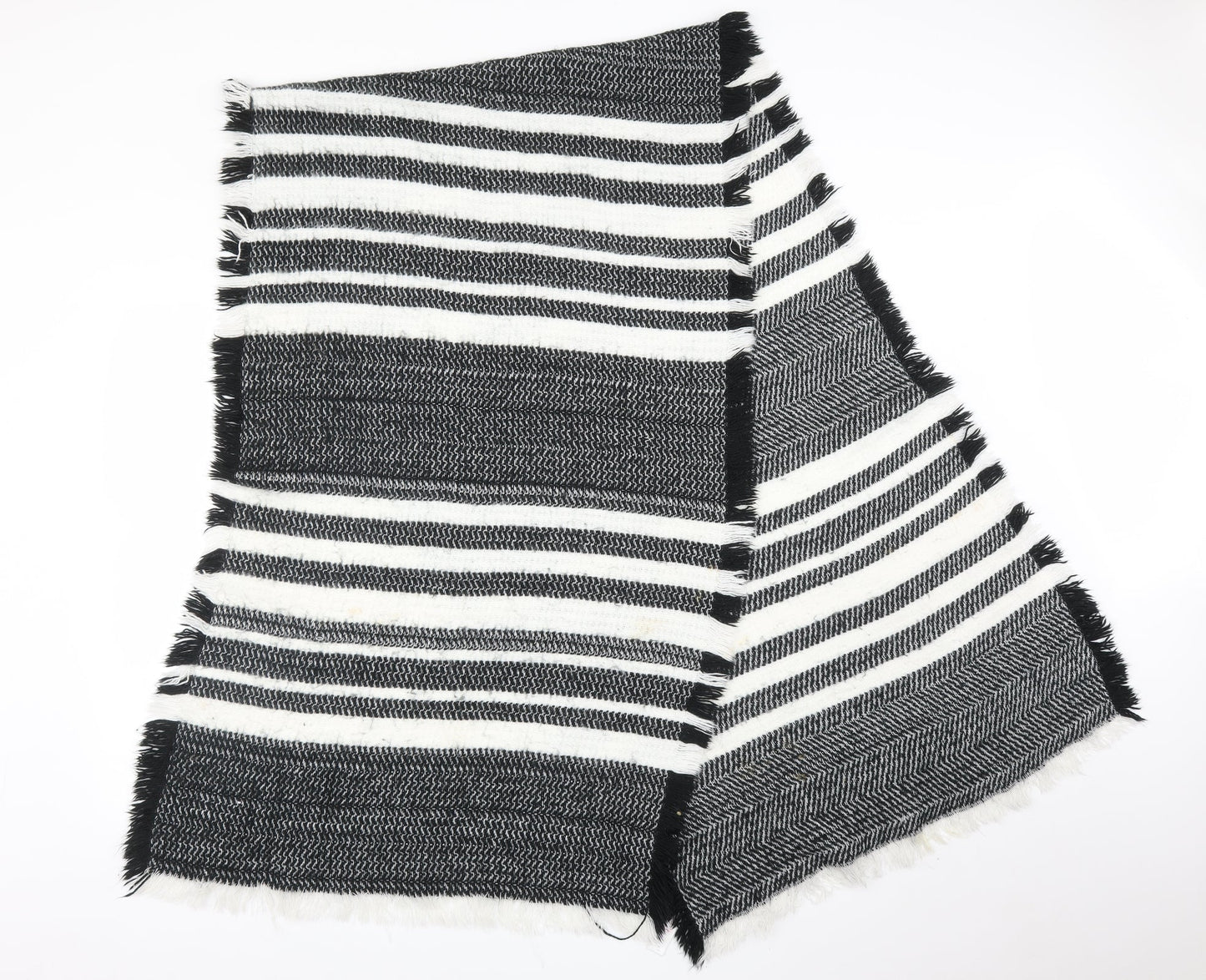 F&F Womens Multicoloured Striped Scarf