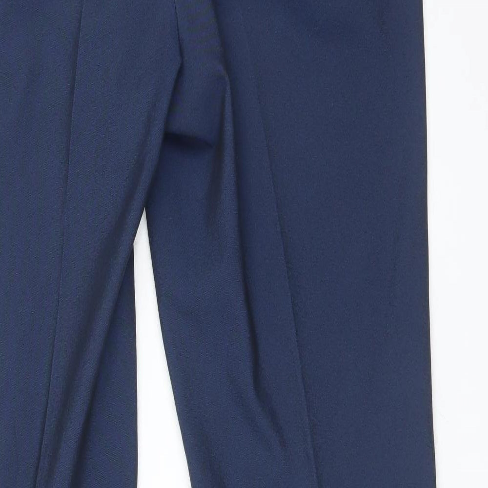NEXT Womens Blue Dress Pants Trousers Size 10 L30 in
