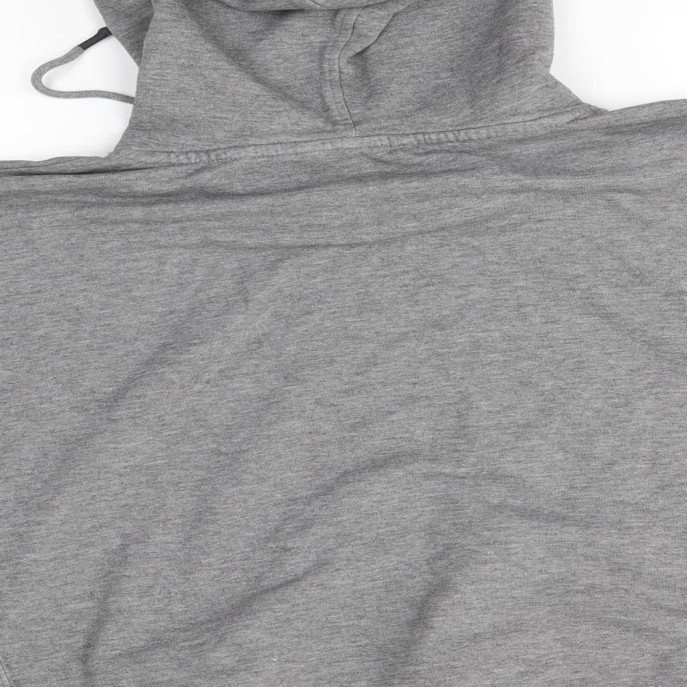 Only Womens Grey Pullover Hoodie Size M