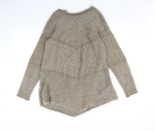 tenki Womens Brown Pullover Jumper Size M