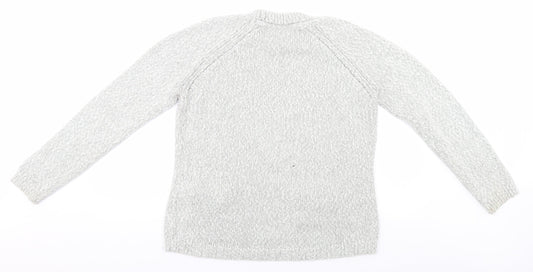 Preworn Womens Grey Pullover Jumper Size 14