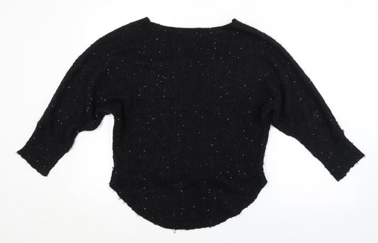 Select Womens Black Pullover Jumper Size 10