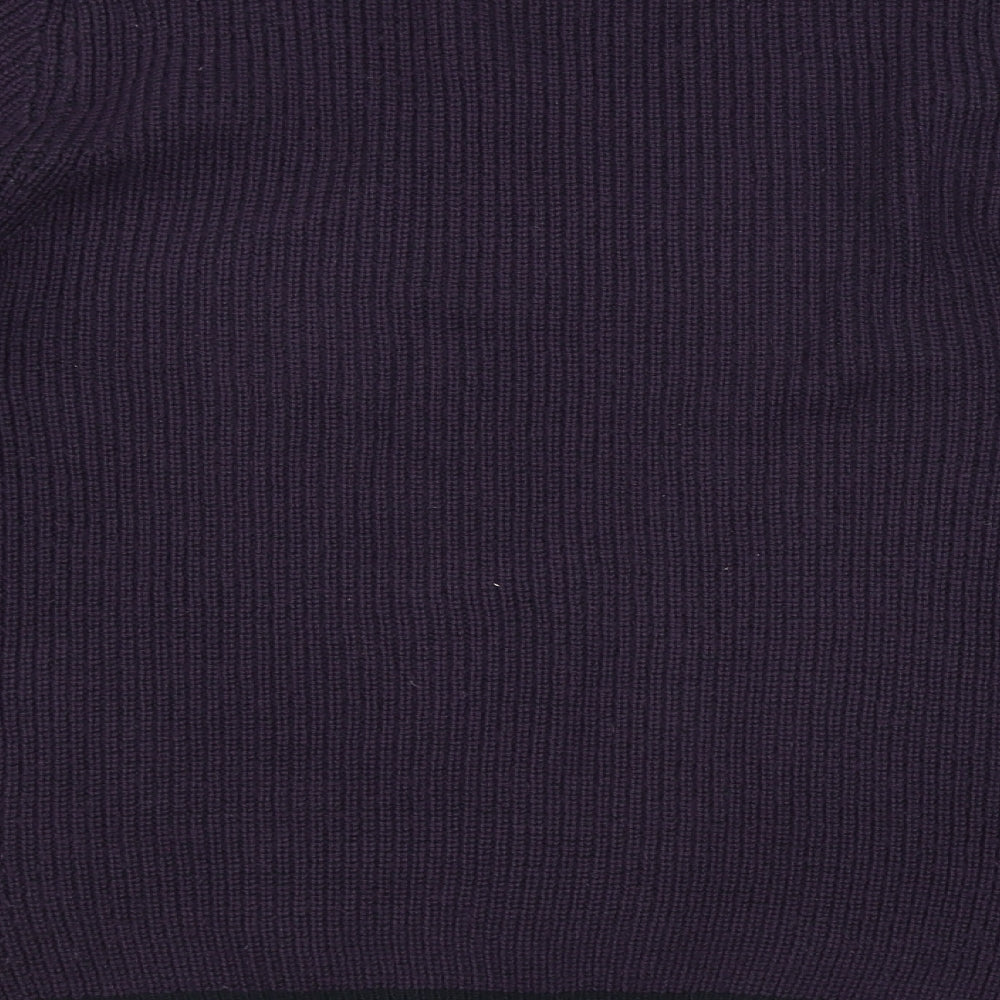 M&S Mens Purple Pullover Jumper Size S