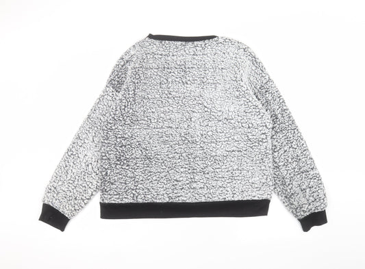 JACHS Womens Grey Pullover Jumper Size L