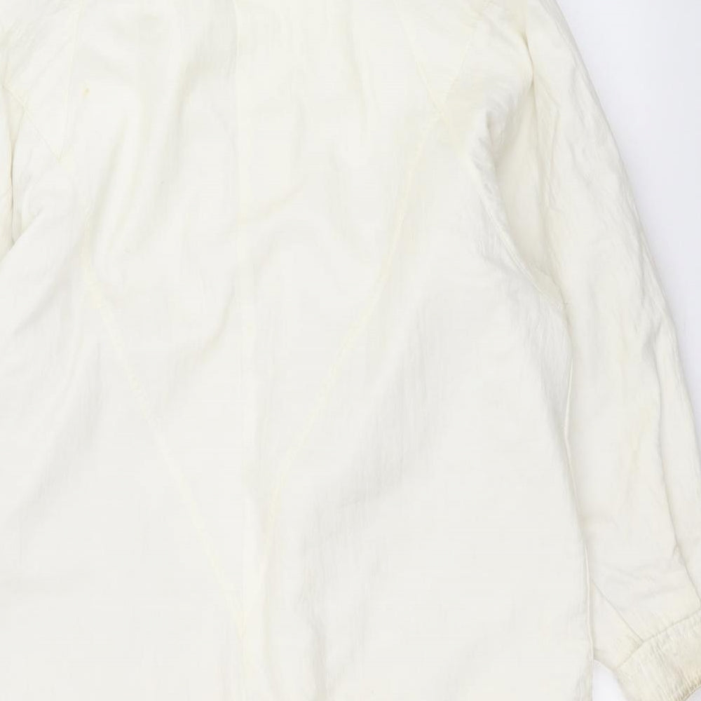 St michaels Womens White Pea Coat Coat Size 14