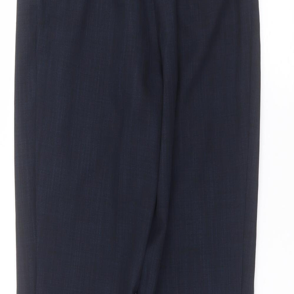 Marks and Spencer Womens Blue Trousers Size 12 L30 in