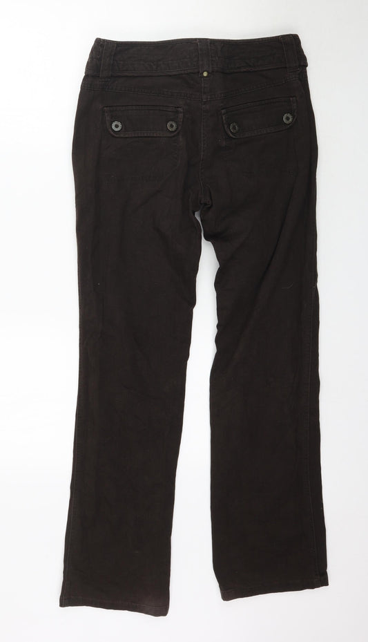 TOM TAILOR Womens Brown Denim Skinny Jeans Size 32 L32 in