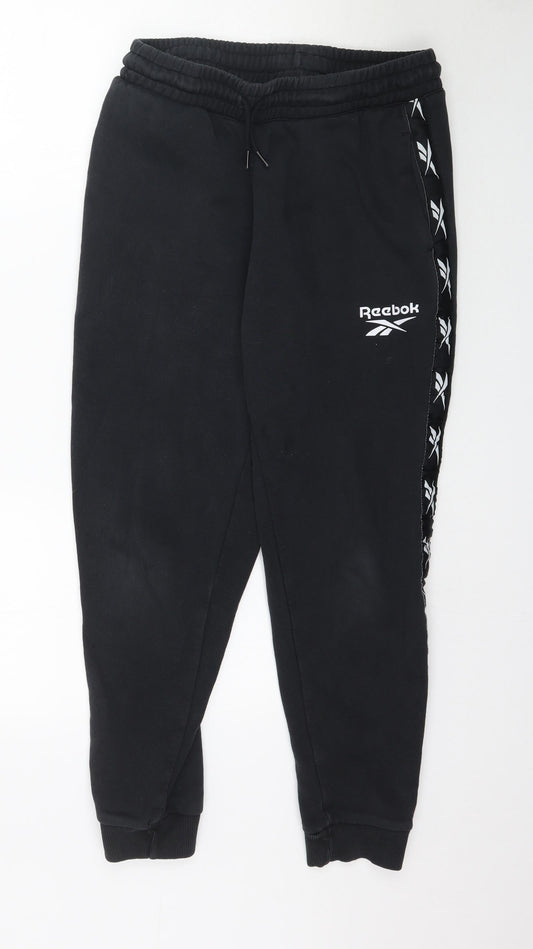 Reebok Womens Black   Trousers  Size S L28 in