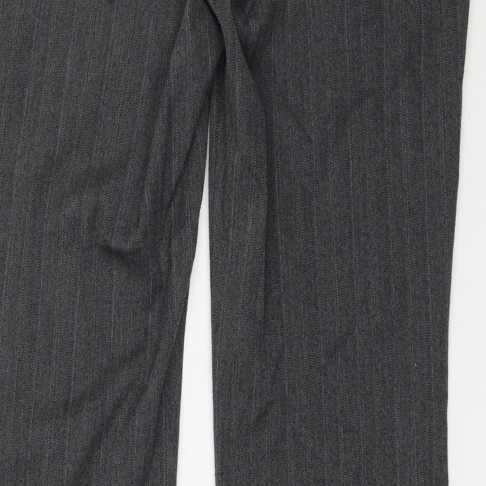 River Island Womens Grey Trousers Size 14 L31 in
