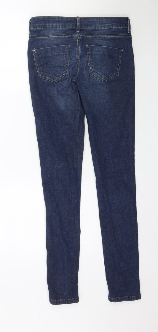 Denim Co Womens Blue Denim Skinny Jeans Size 8 L32 in