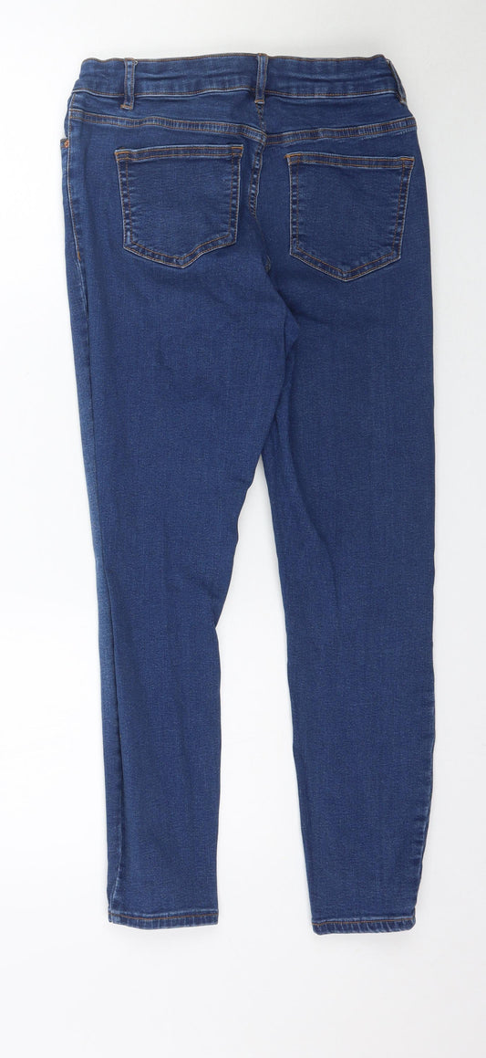 365 Denim Womens Blue Denim Skinny Jeans Size 10 L26 in